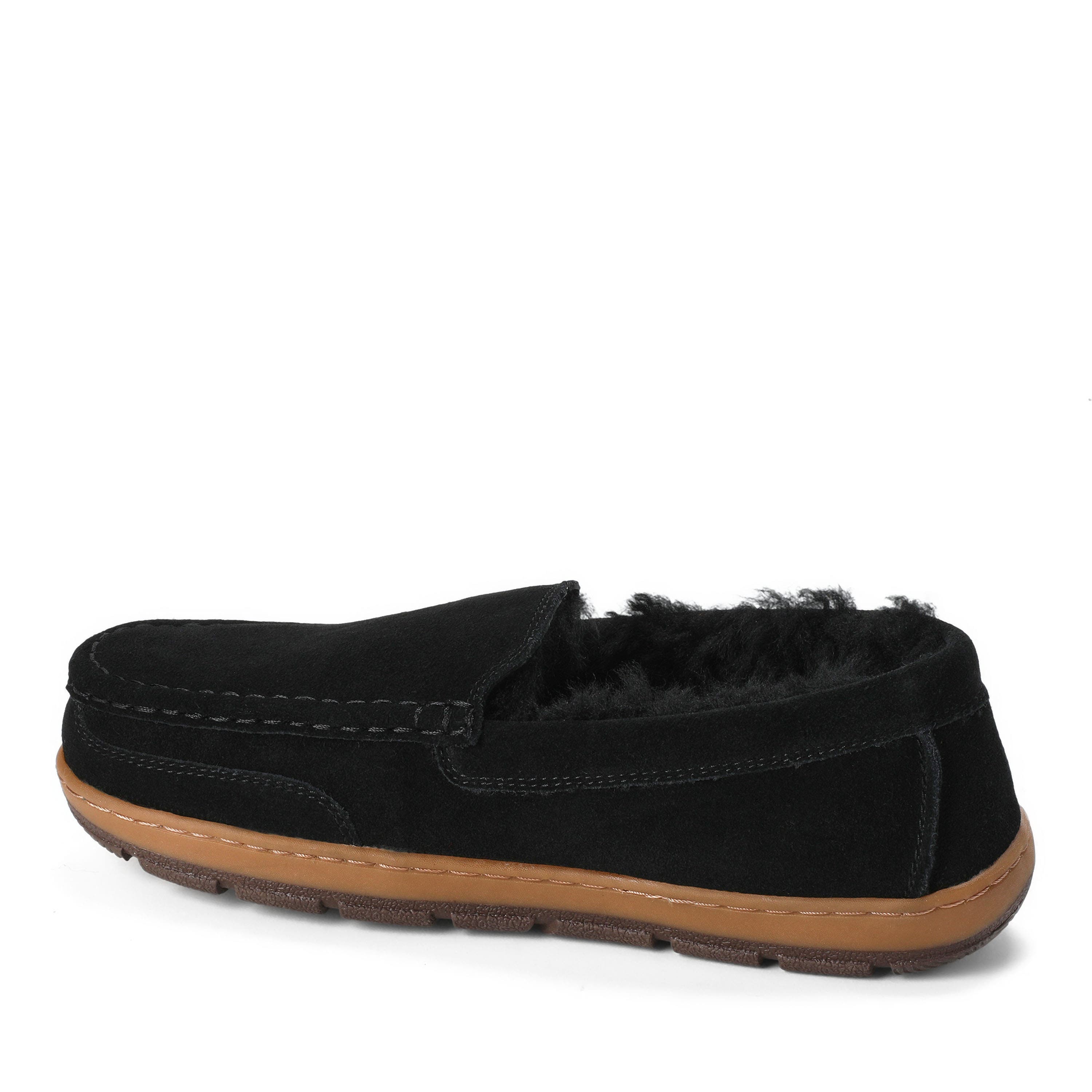 Fireside Melbourne Water Repellent Rugged Loafer, Alternate, color, Black
