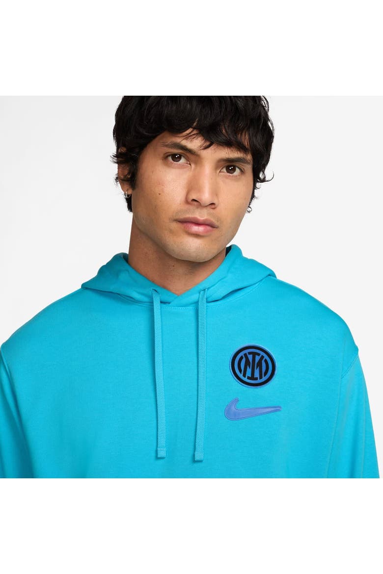 Men's Nike  Blue Inter Milan Club Pullover Hoodie, Alternate, color, Blue