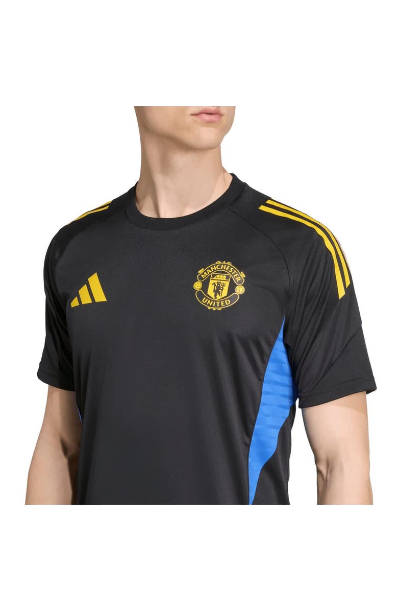 adidas Men's adidas  Black Manchester United 2025/26 AEROREADY Training Jersey, Alternate, color, Black