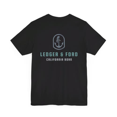 Ledger & Ford L&F Anchor Graphic Tee in Black  product