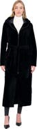 GORSKI Reversible Textured Genuine Shearling Coat