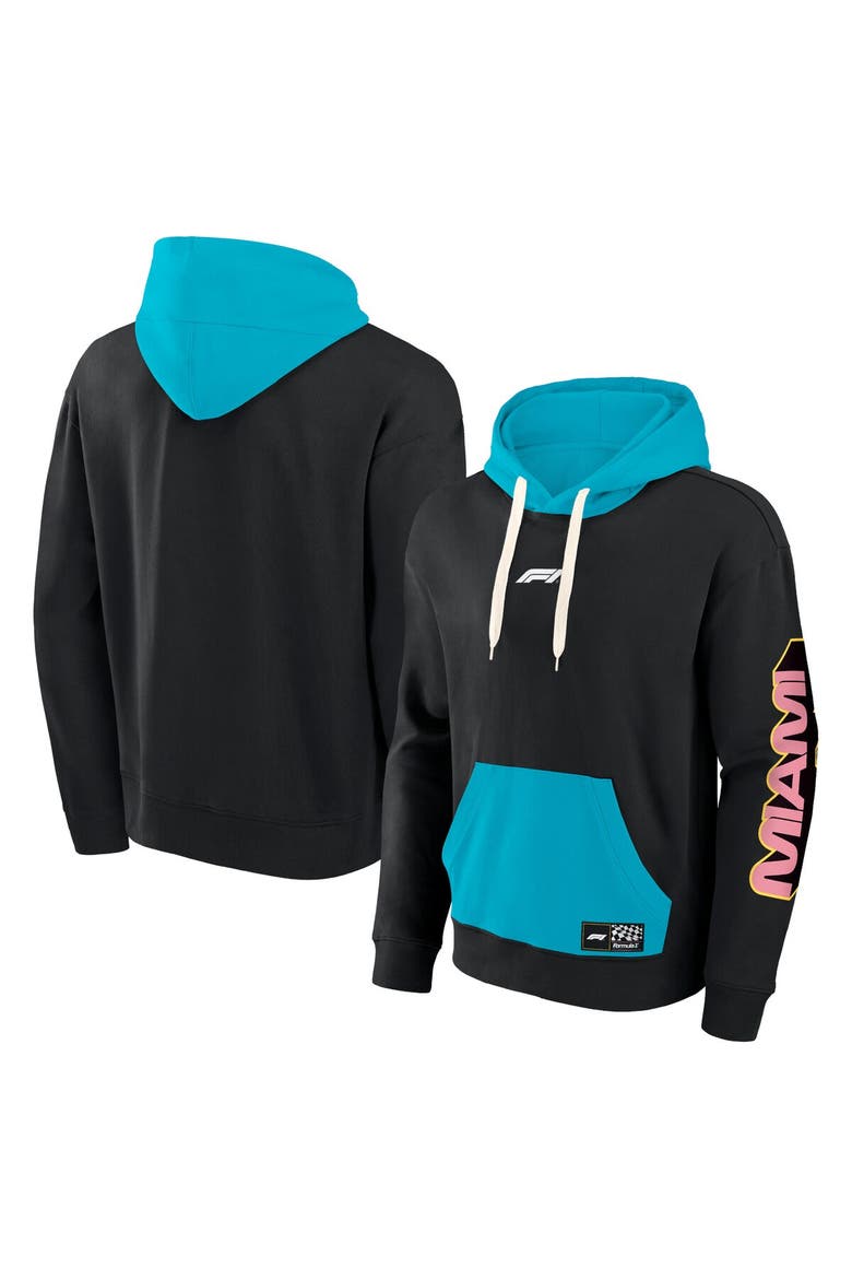 Men's Fanatics Branded Black Formula 1 Miami Grand Prix Pullover Hoodie, Alternate, color, Black