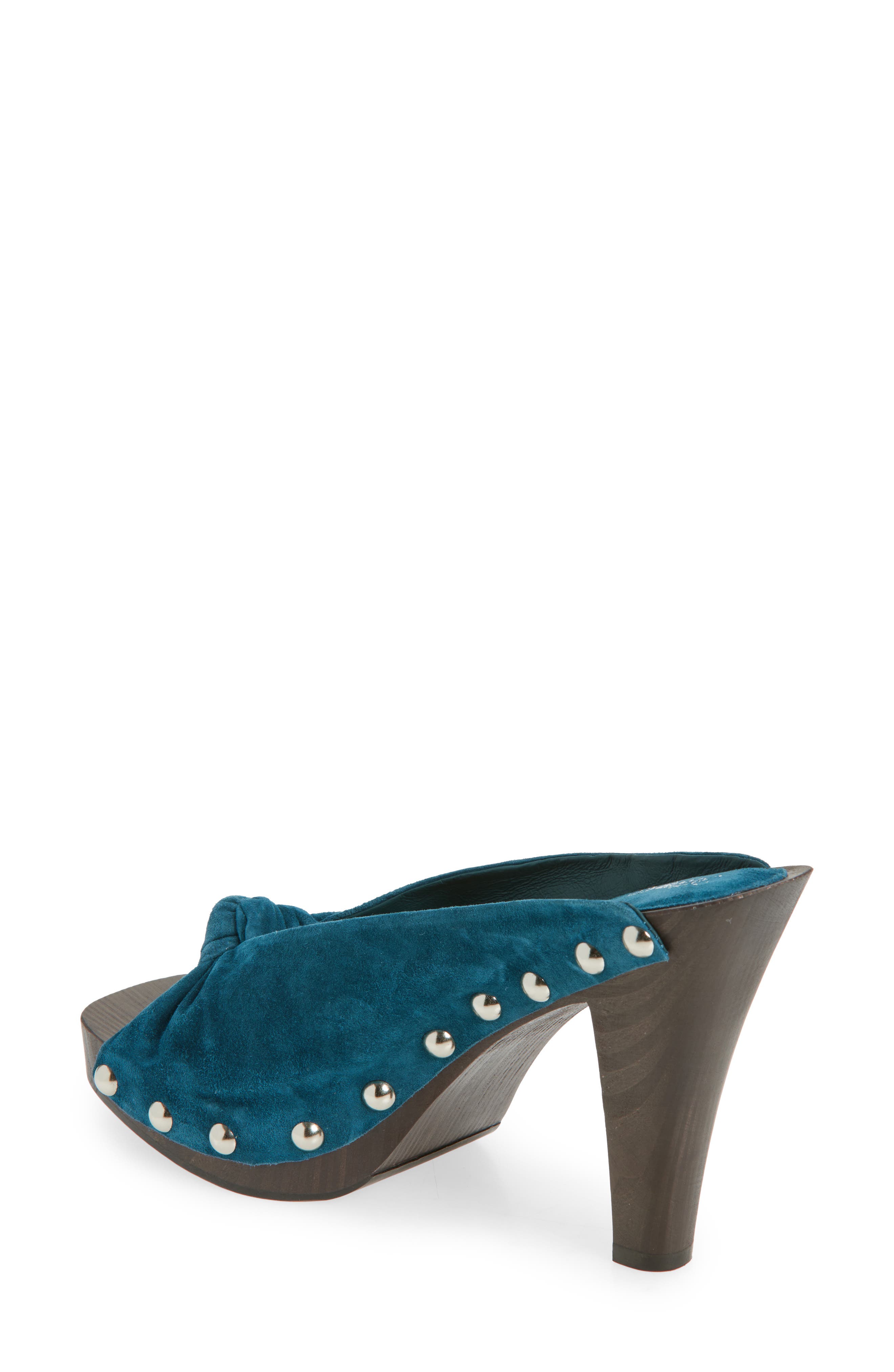 Belleza Sandal, Alternate, color, TURQUOISE SUEDE
