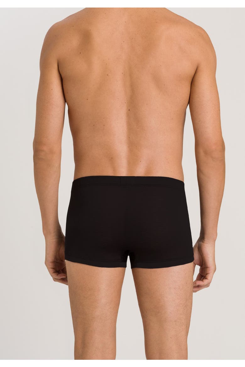 Cotton Sporty Cotton Knit Boxer Brief, Alternate, color, Black