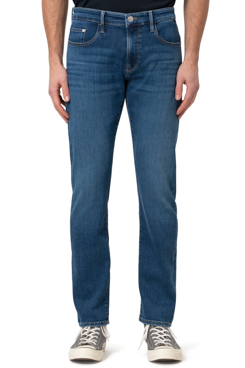 Marcus Slim Straight Leg Jeans, Main, color, DARK BRUSHED FEATHER BLUE