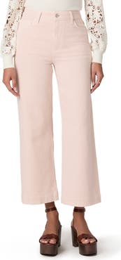 PAIGE Anessa High Waist Ankle Wide Leg Jeans
