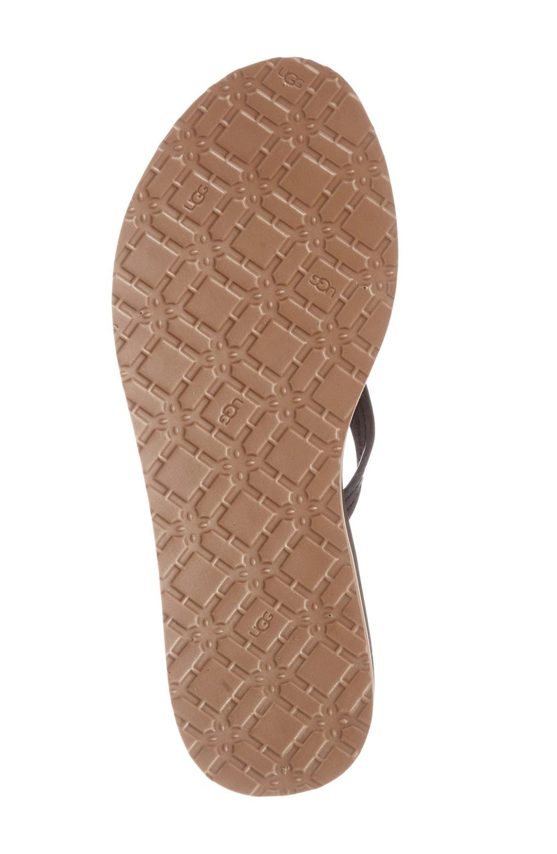 UGG<sup>®</sup> 'Magnolia Island' Flip Flop, Alternate, color, 