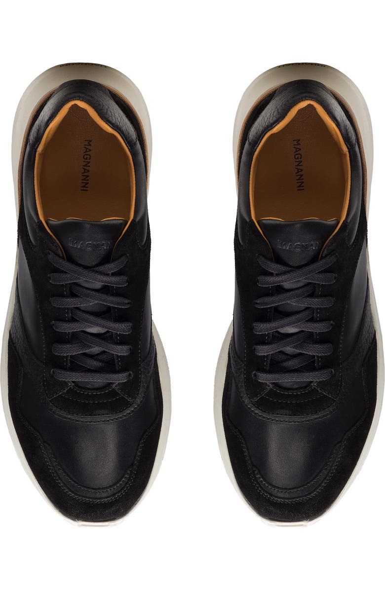 Magnanni Astro Platform Sneaker, Alternate, color, Black