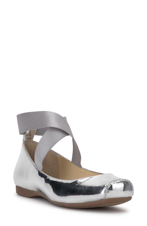 'Mandalaye' Leather Flat