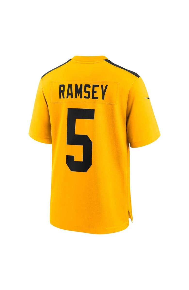 Nike Men's Nike Jalen Ramsey Gold Pittsburgh Steelers Alternate 1933 Throwback Game Jersey, Alternate, color, Gold