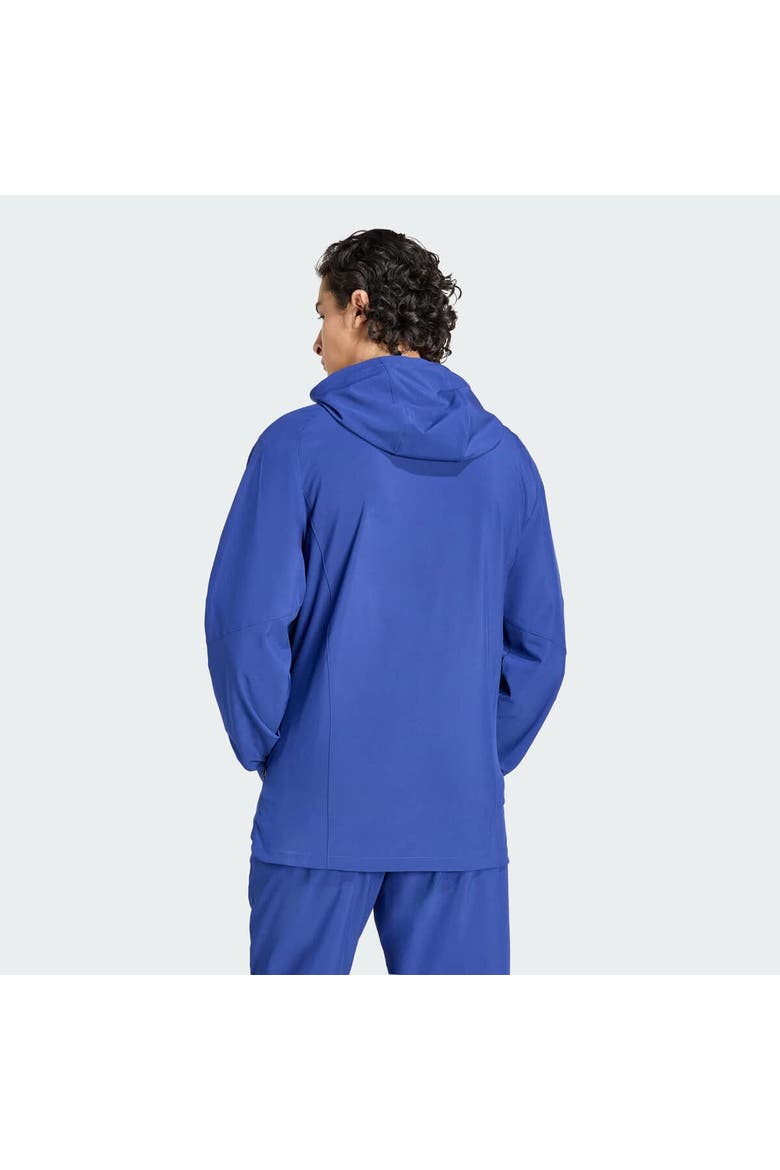 Men's adidas  Blue Italy National Team FIFA x World Cup 2026 Full-Zip Travel Windbreaker Jacket, Alternate, color, Blue