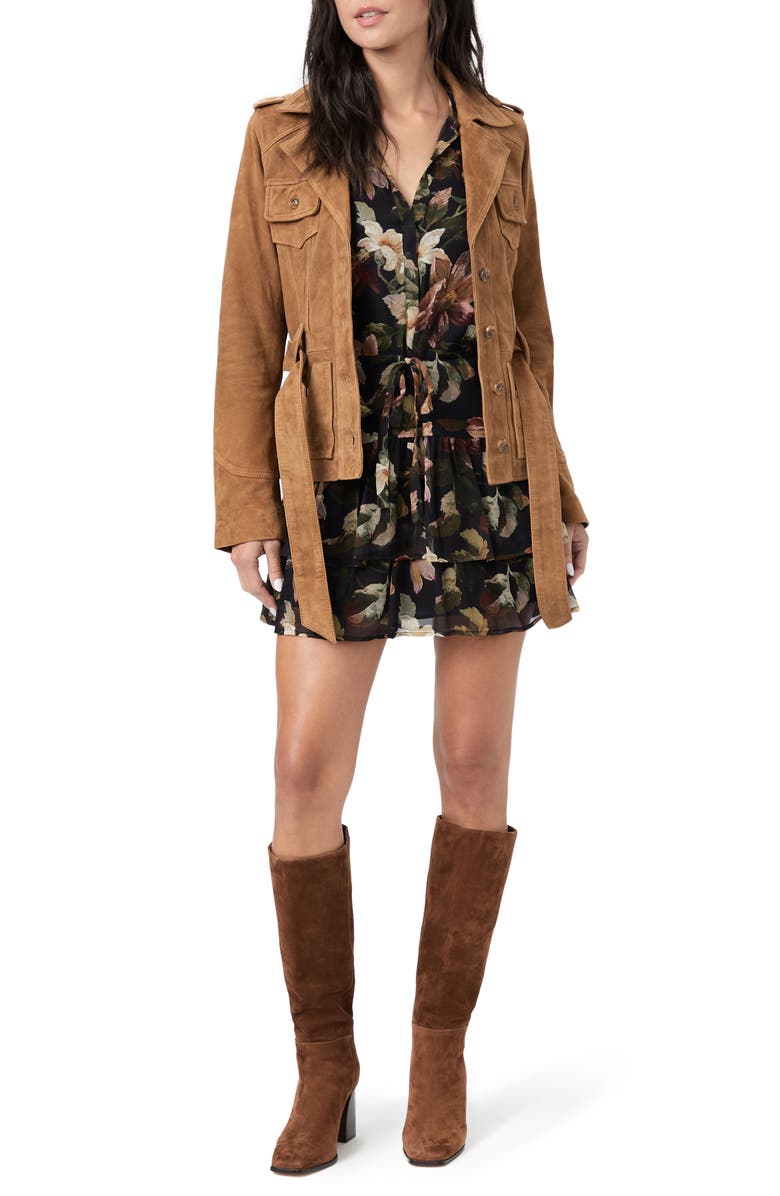 PAIGE Tawnie Tie Waist Jacket, Alternate, color,