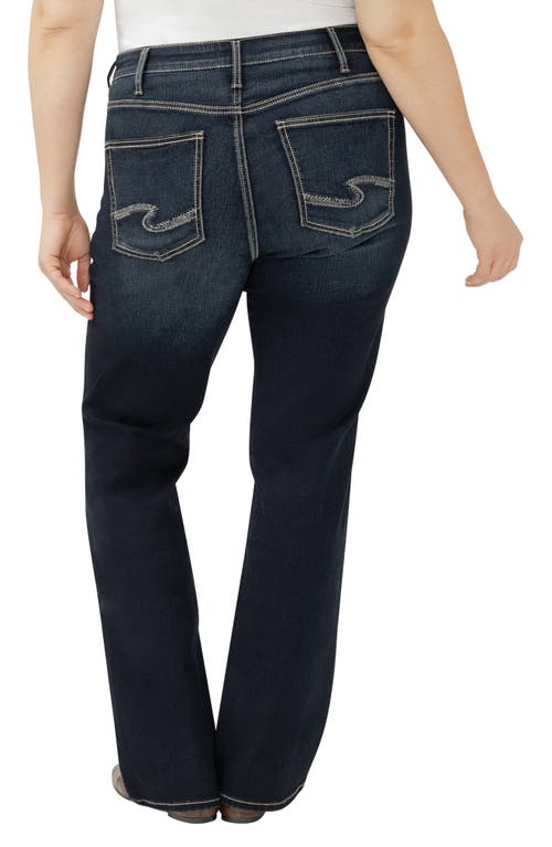 Silver Jeans Co. Plus Size Avery High Rise Curvy Fit Bootcut Jeans In Black