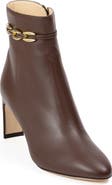Elizée Sabina Bootie Leather Ankle Boots