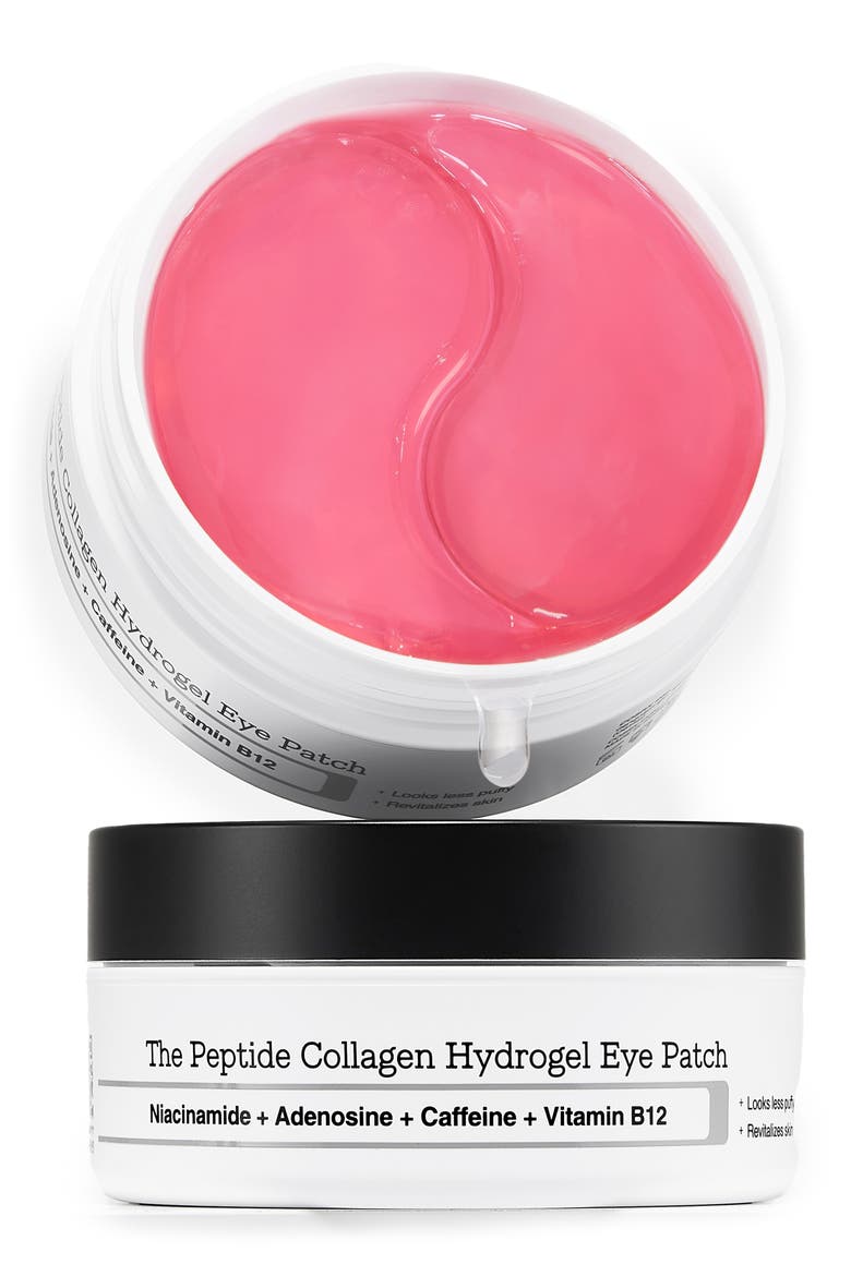 The Peptide Collagen Hydrogel Eye Patches, Main, color, NO COLOR