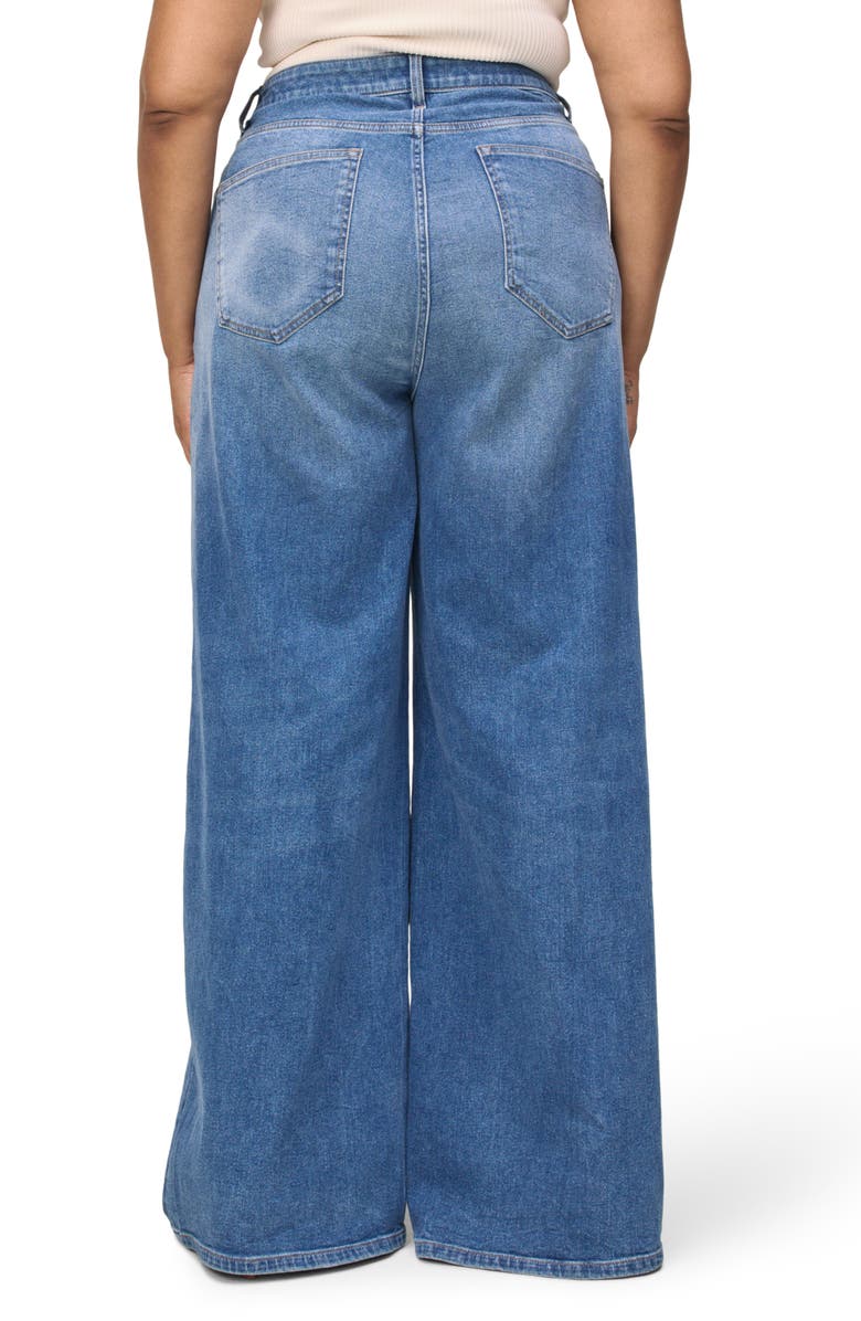 WARP+WEFT NCE High Waist Wide Leg Jeans, Alternate, color,