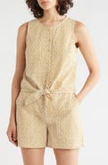 Sanctuary Socialize Eyelet Tie Hem Tank