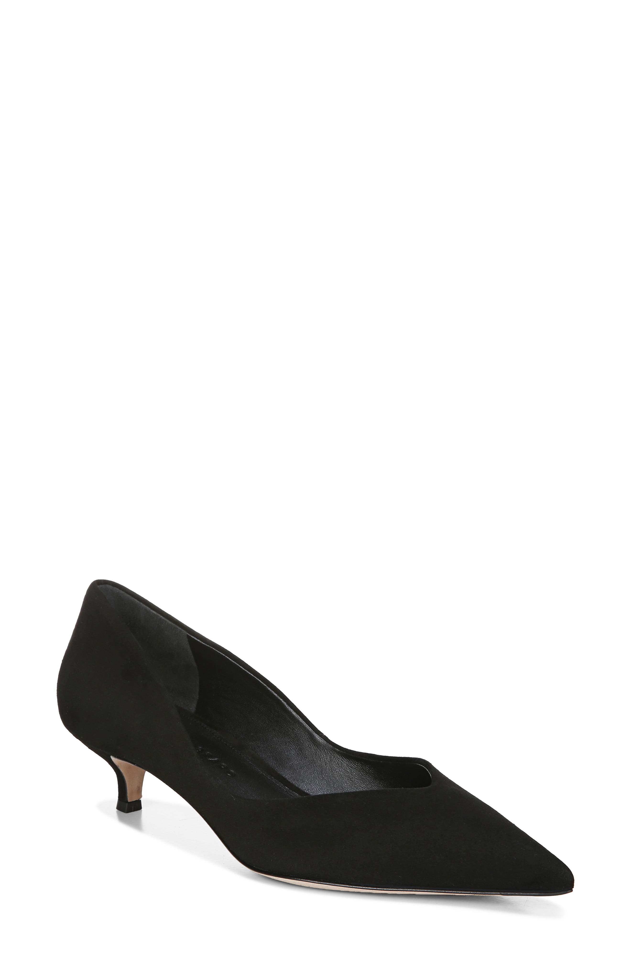Veronica Beard Fontaine Kitten Heel Pointed Toe Pump, Main, color, 