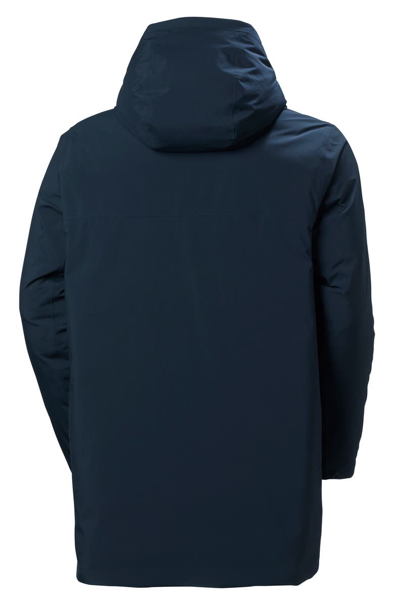 Helly Hansen Urban Pro HELLY TECH<sup>®</sup> 480 Fill Power Down Coat, Alternate, color, Navy