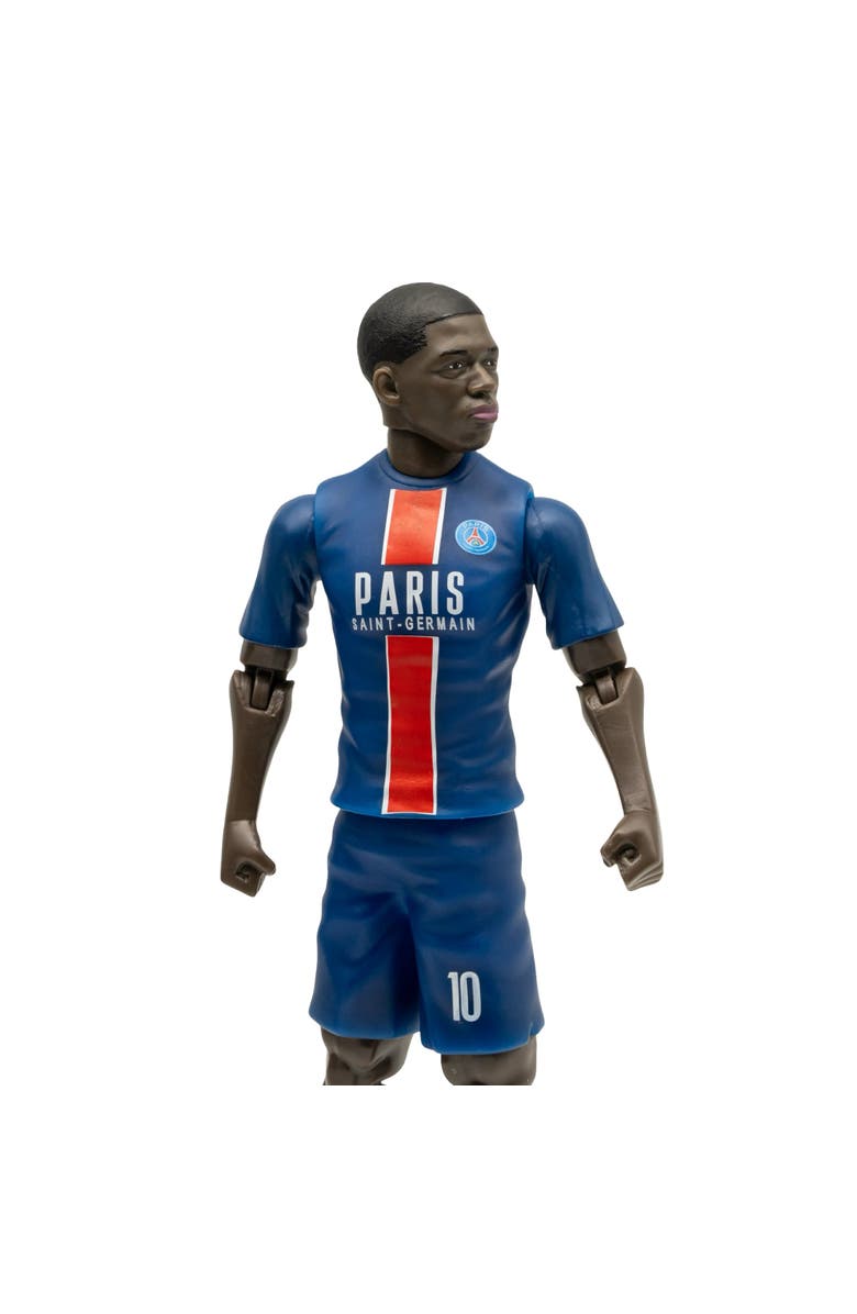 Banbo Toys Sockers Paris Saint-Germain Ousmane Dembele 8" Soccer Action Figure, Alternate, color, Blue