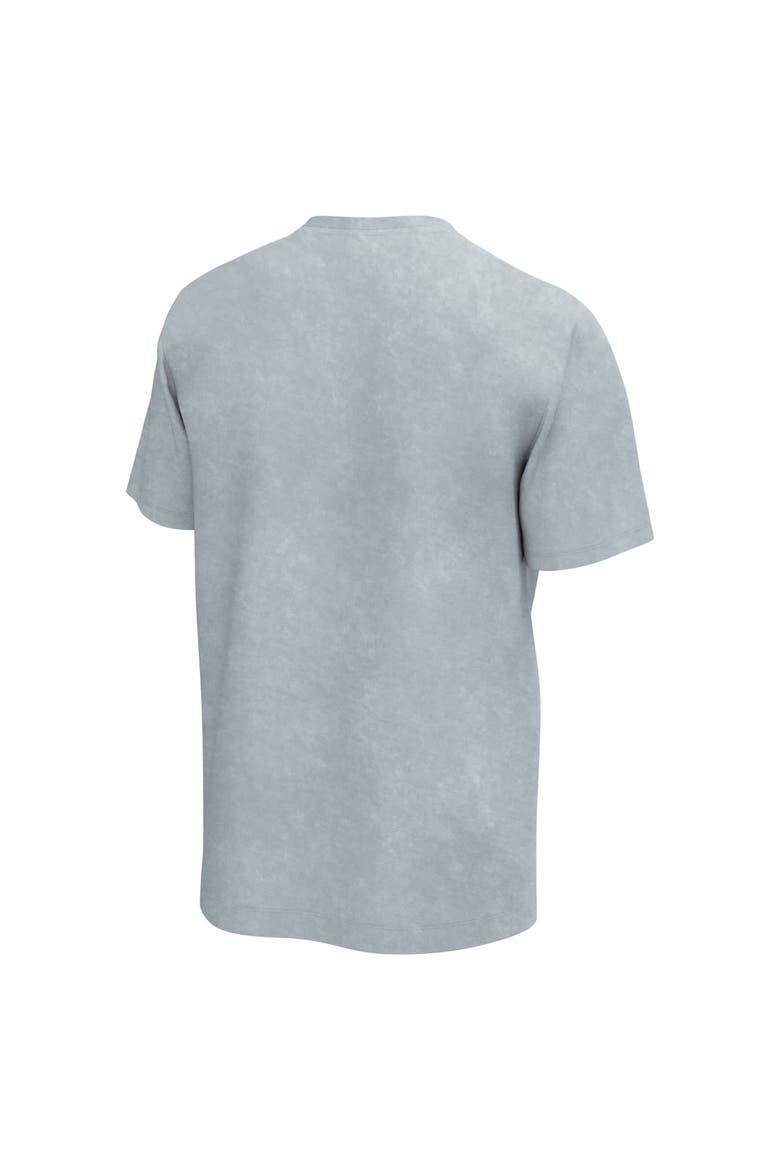 Men's Gray Muhammad Ali Fighting Photo Washed T-Shirt, Alternate, color, Gray