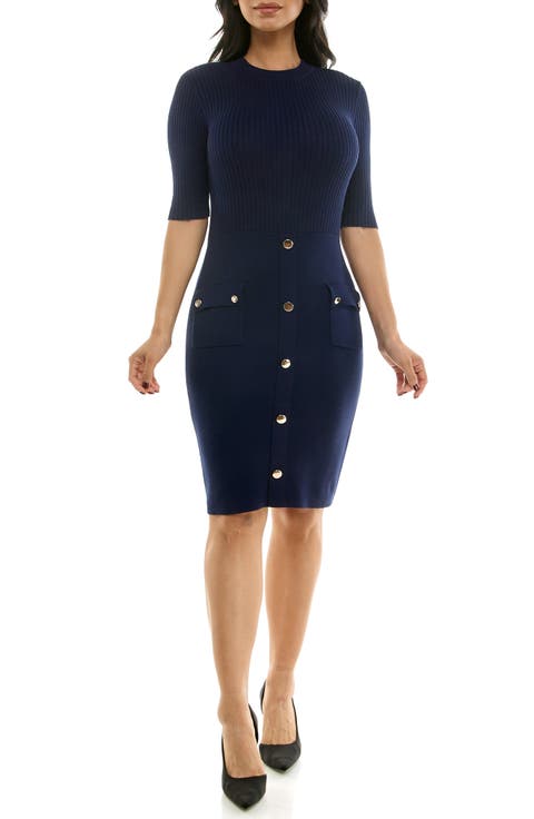 Body-Con Sweater Dress