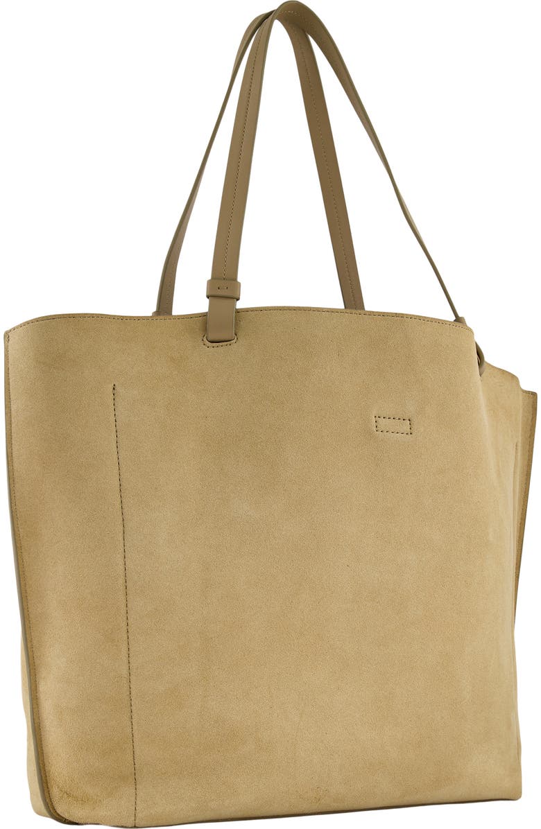 Vince Ava Suede Tote, Alternate, color, Sandtrail
