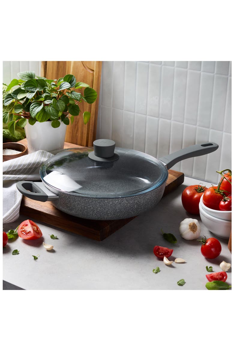 Ceramic 3.9-Quart Sauté Pan, Alternate, color, GREY