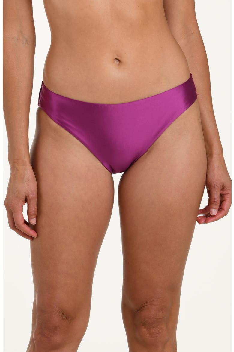 Earth Hipster Bikini Bottoms, Main, color, BERRY