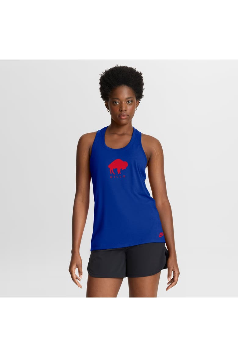 Women's Nike  Royal Buffalo Bills Hurry Up Tri-Blend Dri-FIT Tank Top, Main, color, Royal