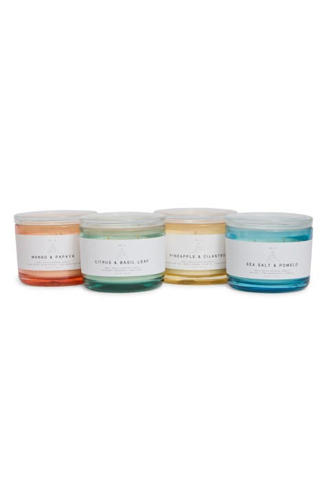 Set of 4 Assorted Candles