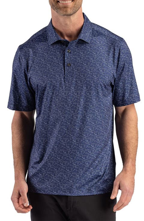 Pike Fern Print Epic Confidence Performance Polo