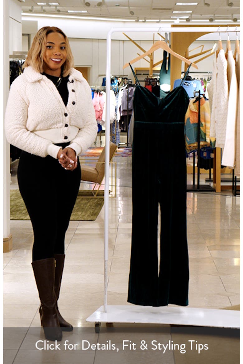 Bonney Velvet Wide Leg Jumpsuit video