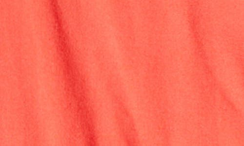Shop Elan Tie Front Cover-up Maxi Dress In Red Coral