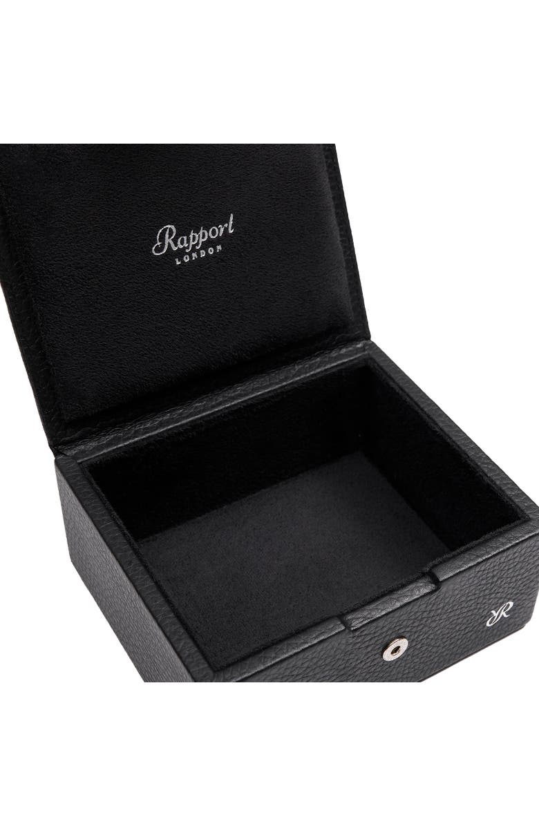 Rapport London TUXEDO TRINKET BOX, Alternate, color, Black