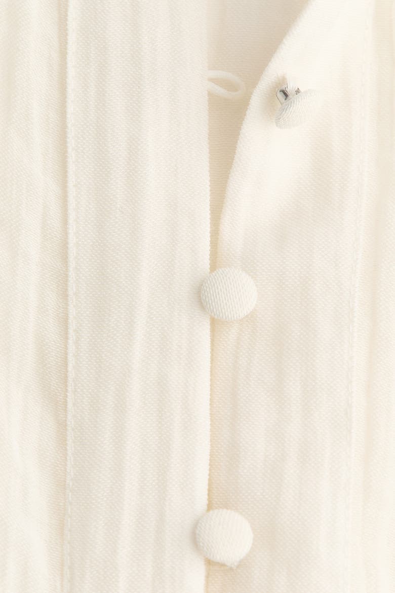 Balloon-sleeved Blouse, Alternate, color, Cream/floral