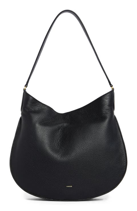 Helena Leather Hobo Bag