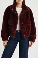 Sam Edelman Faux Fur Bomber Jacket