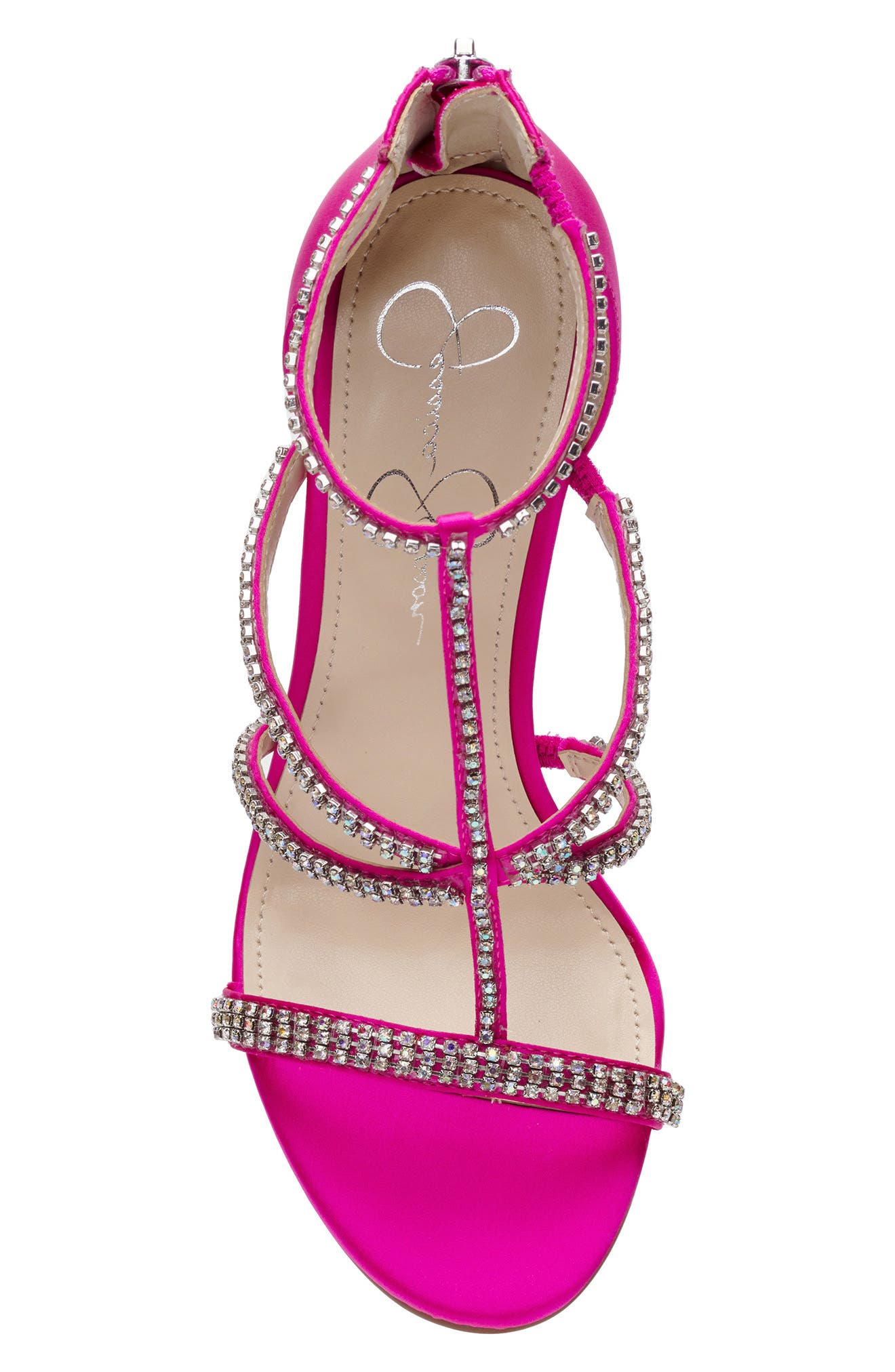Sidra Strappy Sandal, Alternate, color, BRIGHTEST PINK