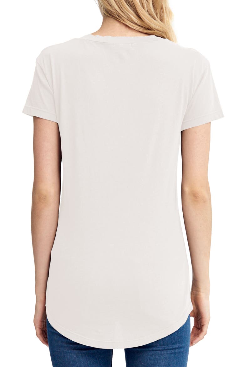 V-Neck Pocket Tee, Alternate, color, VANILLA