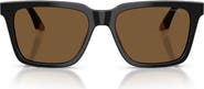 Emporio Armani 55mm Square Sunglasses