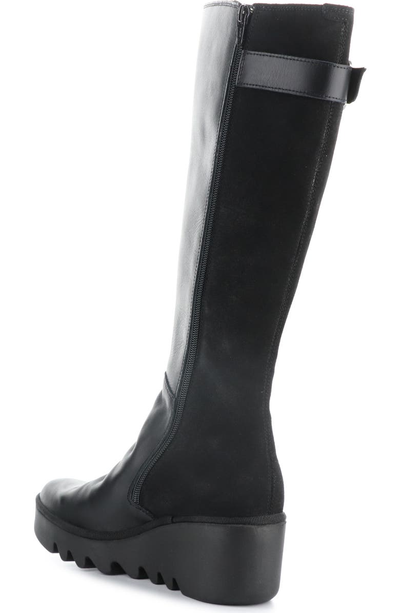 Fly London Befy Knee High Platform Wedge Boot, Alternate, color,