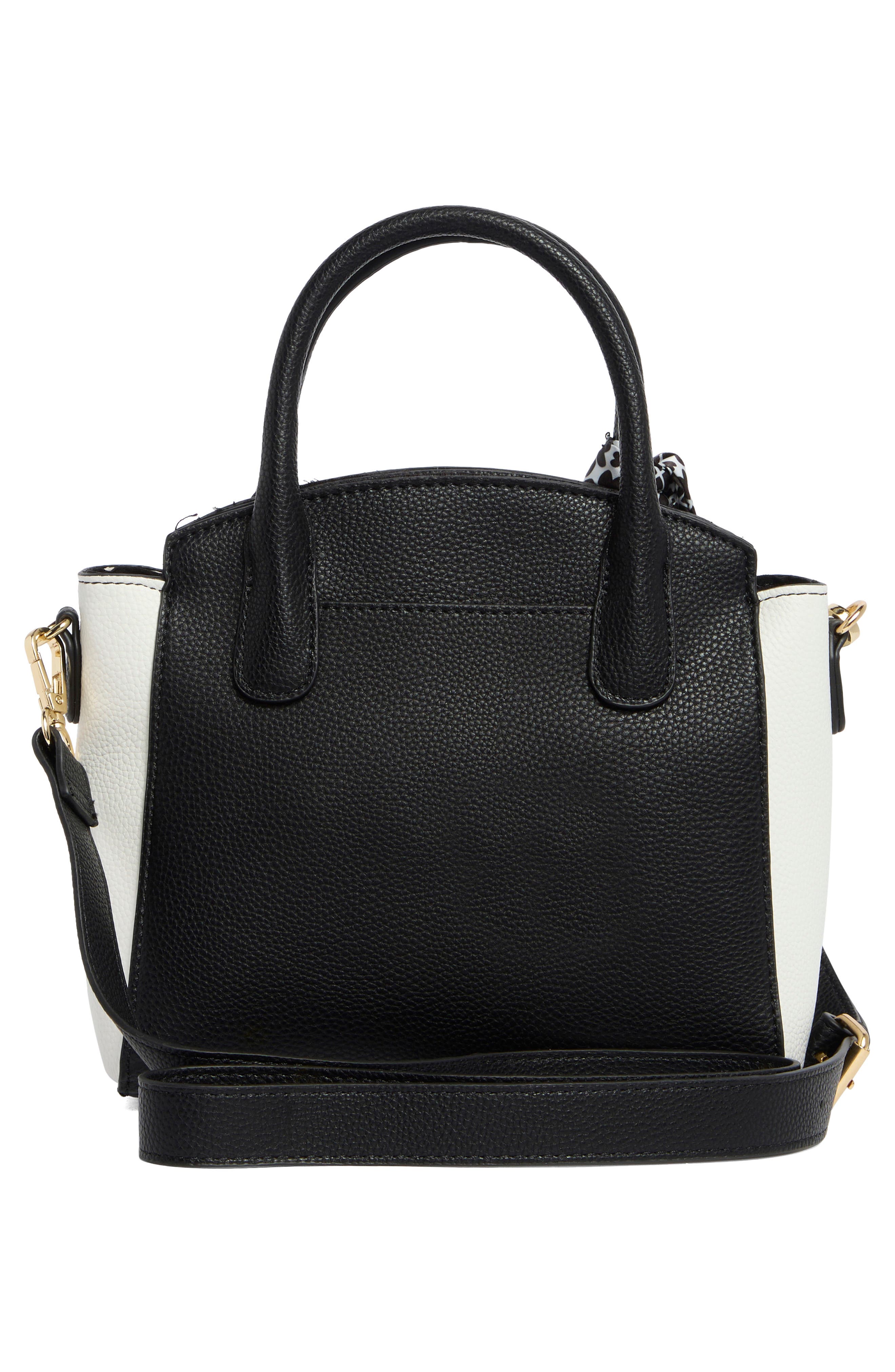 Nanette Lepore Colorblock Scarf Satchel Bag, Alternate, color, 