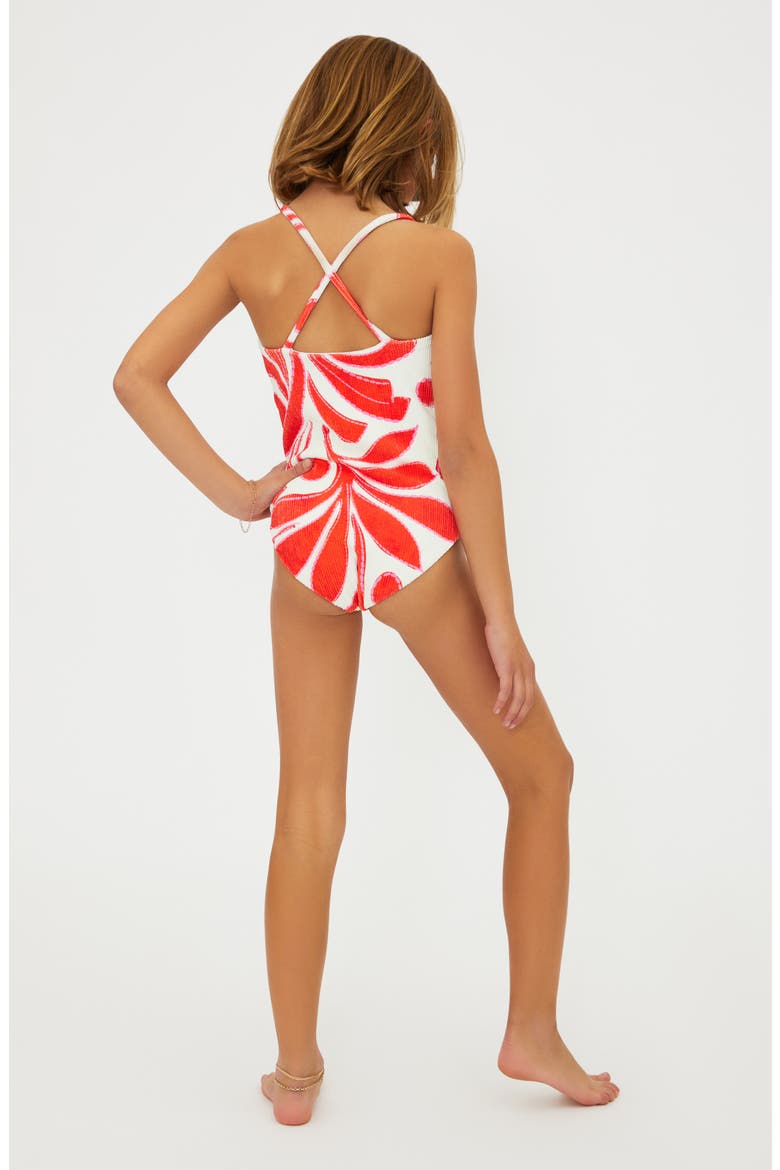 Kids' Julia One-Piece Swimsuit, Alternate, color, SUNSHINE DUNES