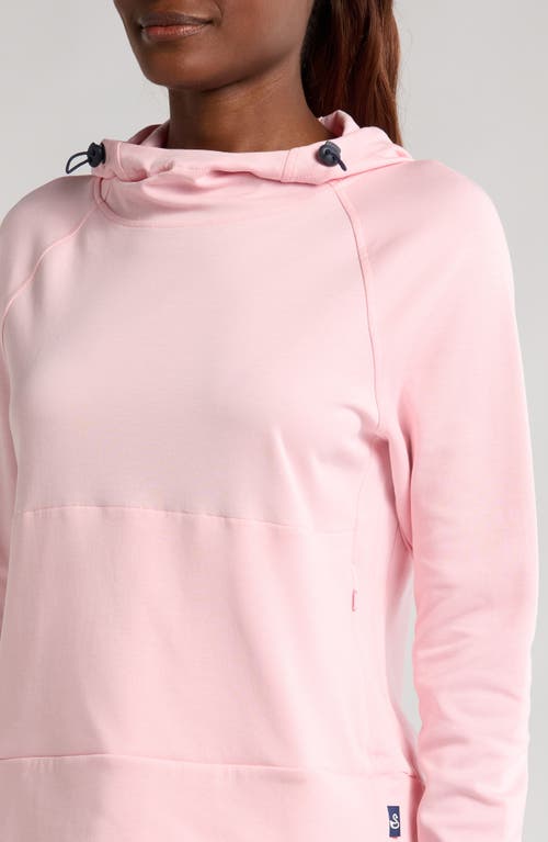 Swannies Emma Drawcord Hoodie In Flamingo