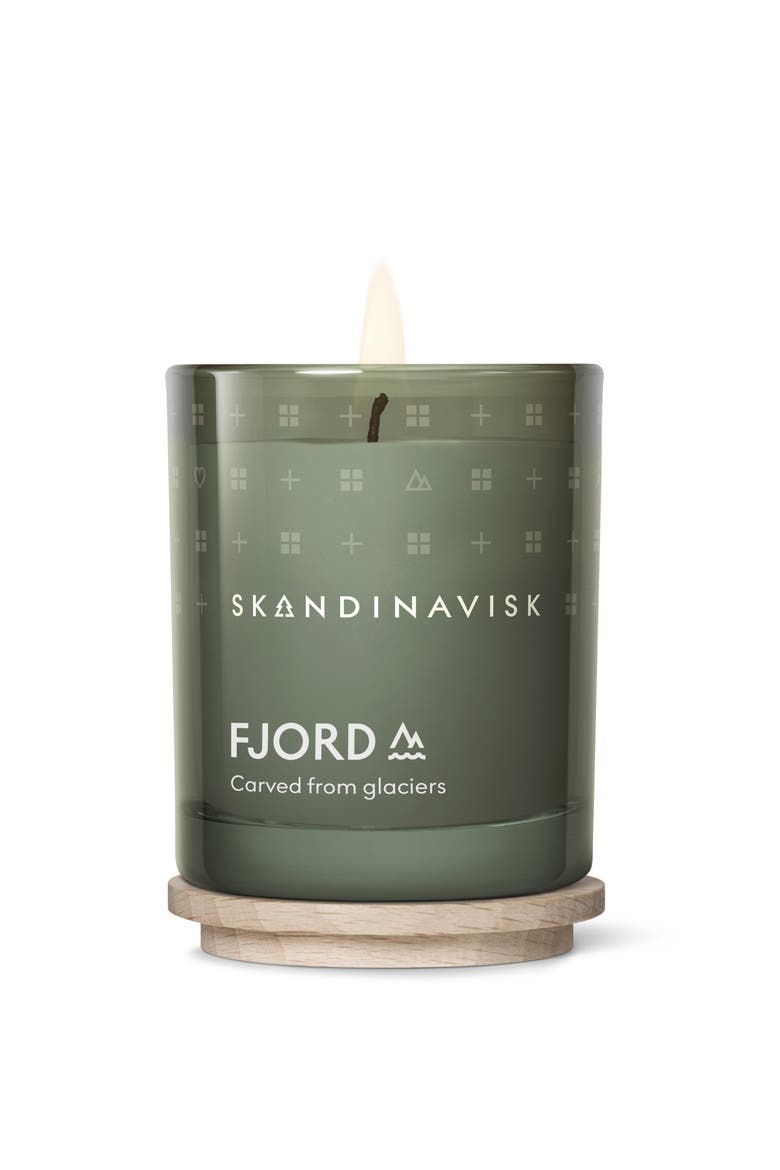 FJORD Scented Candle 65g, Alternate, color, Green