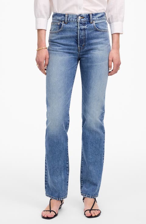 The Longline Straight Jeans (Atlin Wash)