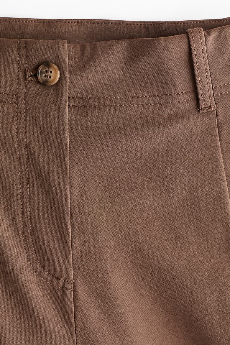 Tailored Trousers, Alternate, color, Brown