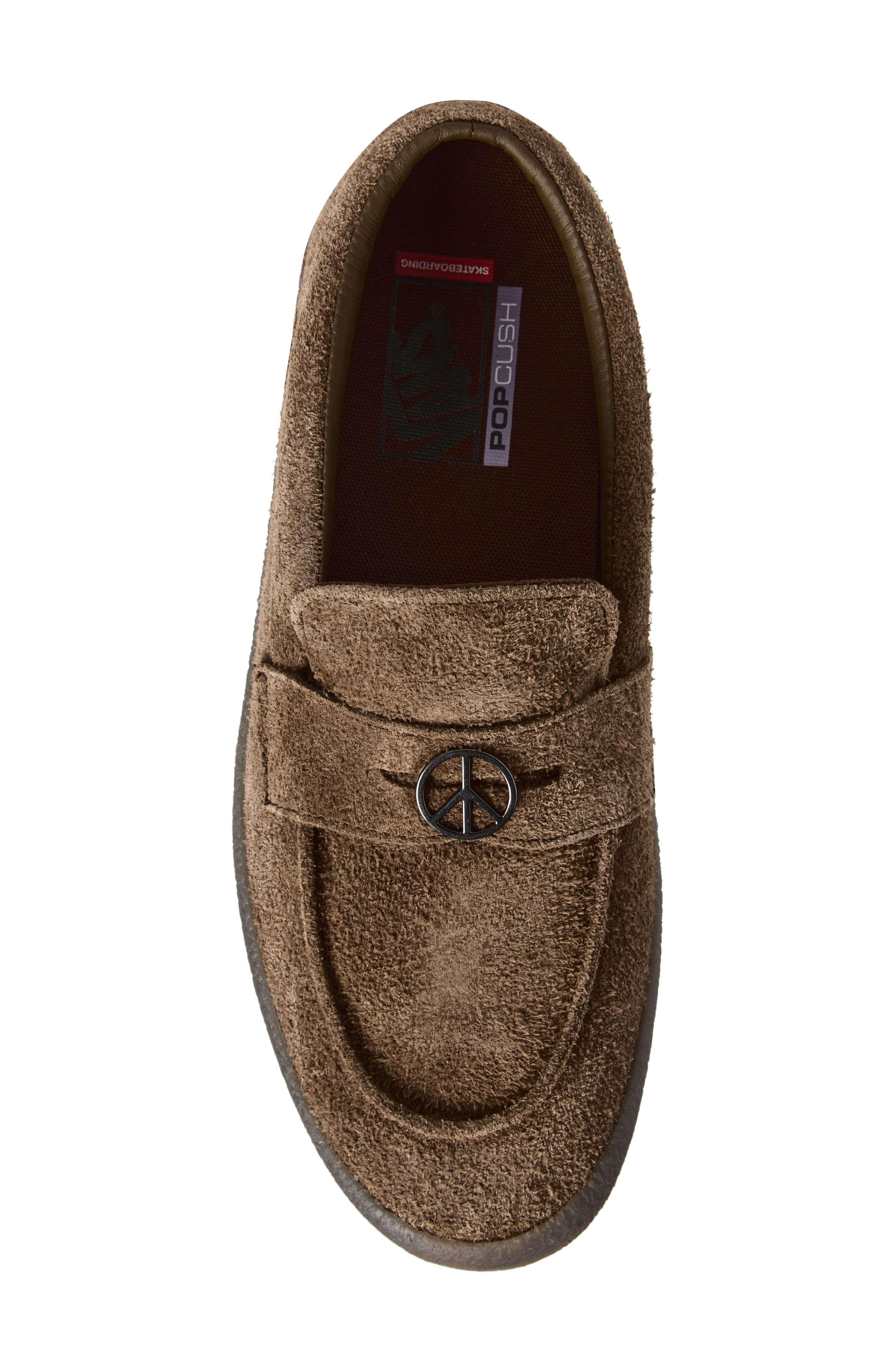 Skate Loafer Sneaker, Alternate, color, CREPE VINTAGE COCOA