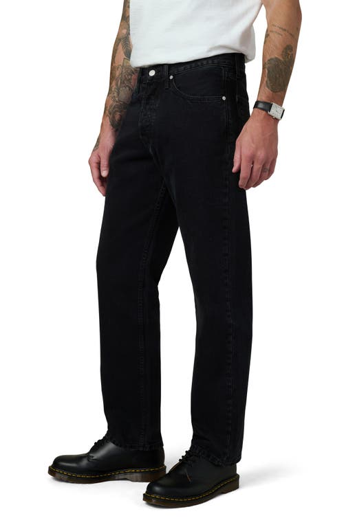 Joe's The Roux Relaxed Straight Leg Jeans In Black